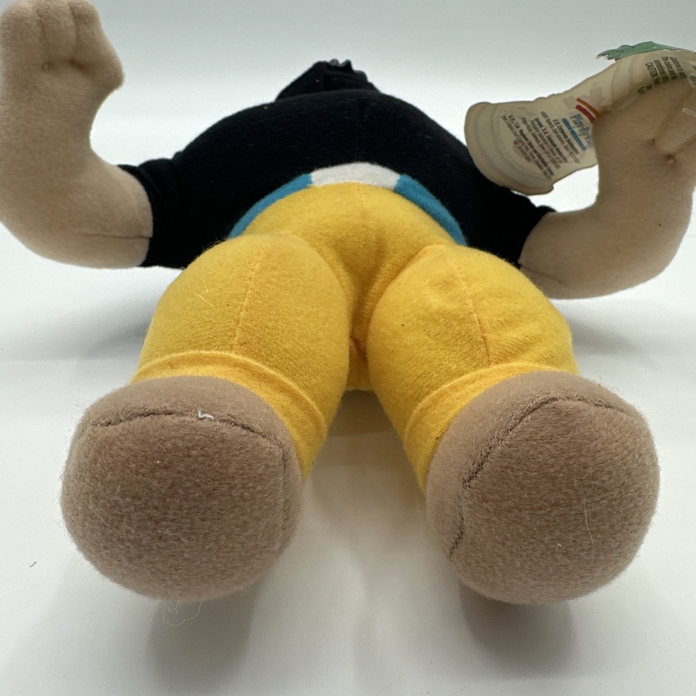 Popeye Cartoon Vintage 11inch Brutus Plush Play By Play 2000 Plush Stuffed Tag - Picture 11 of 16